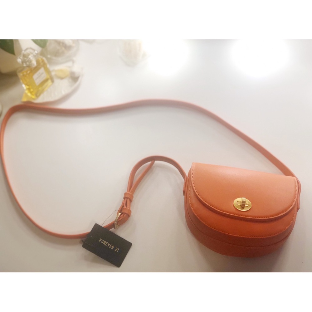Orange purse - brand new